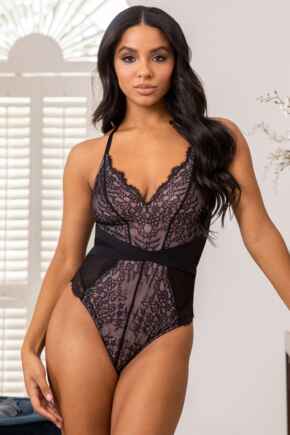 Dark Romance Body - Black/Pink