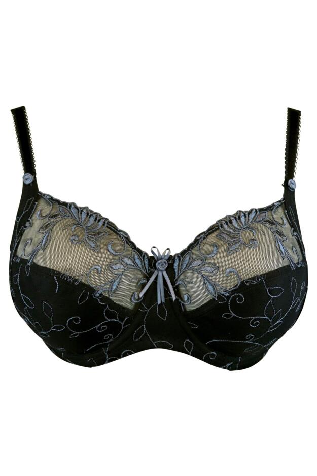 Imogen Rose Embroidered Bra D-M