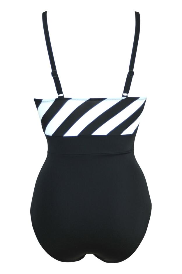 High Line V Neck Control Swimsuit