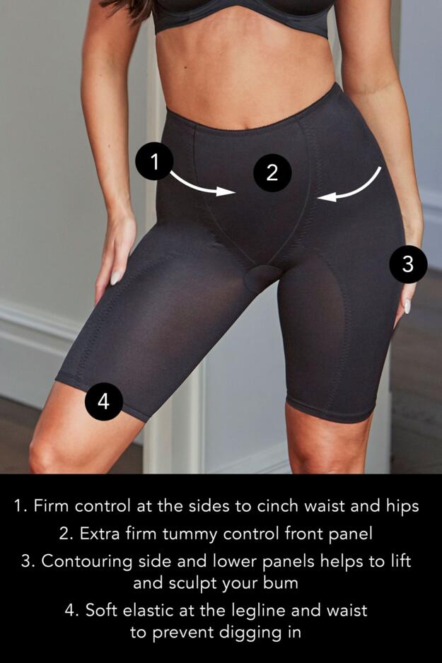 Hourglass Firm Control High Waist Short