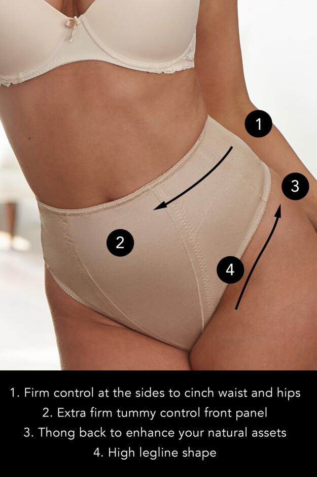 Hourglass Firm Control Thong