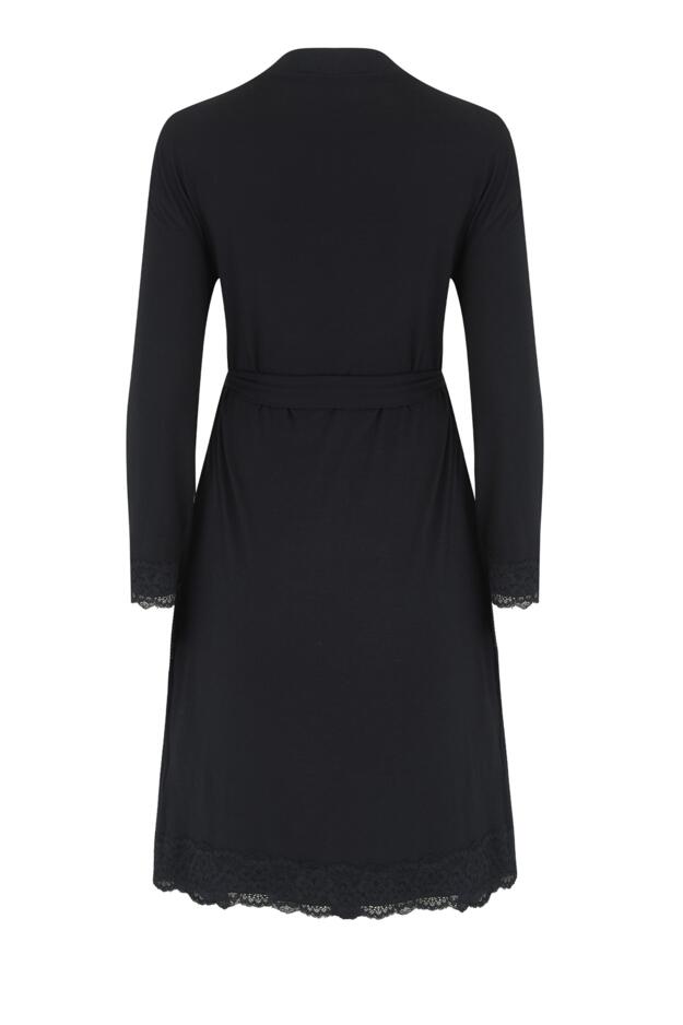 Sofa Loves Lace Jersey Wrap Gown