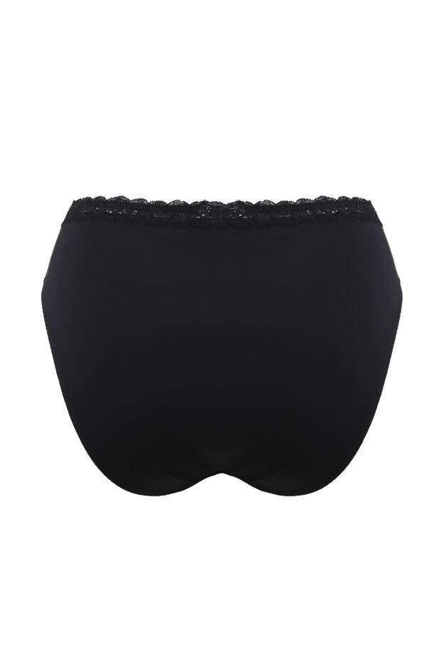 Luxe Linear High Leg Brief