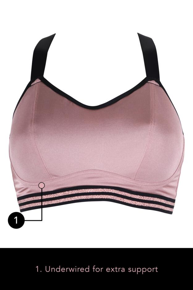 Energy Empower U/W Lightly Padded Convertible Sports Bra