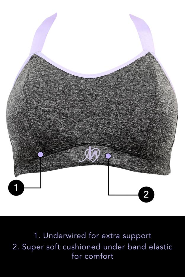 Energy Empower U/W Lightly Padded Convertible Sports Bra