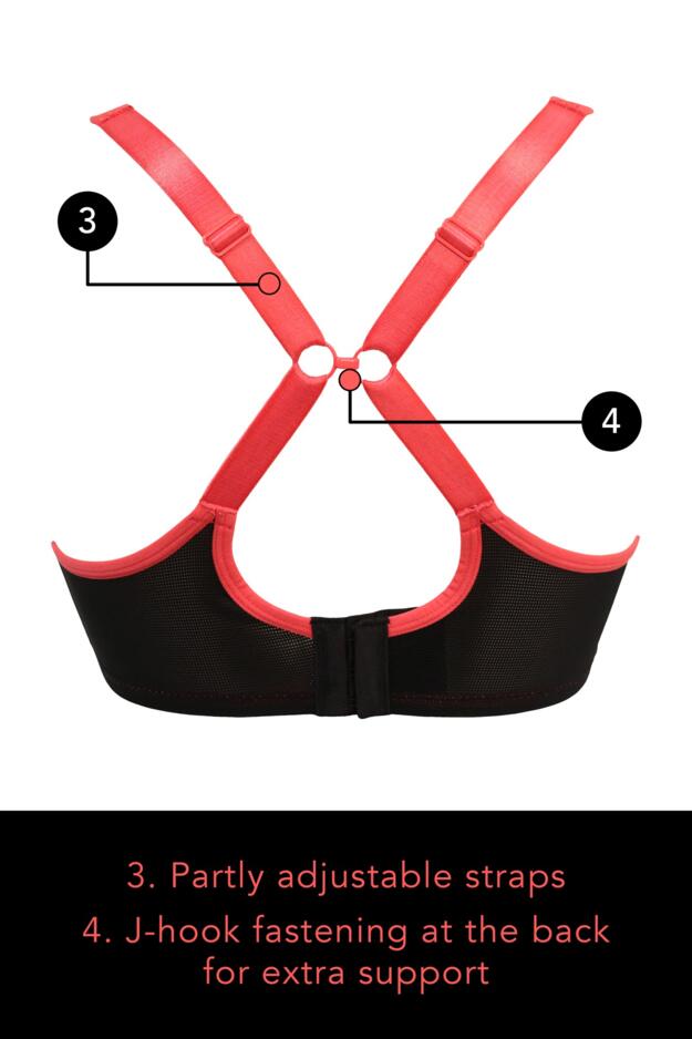 Energy Reach Underwired Lightly Padded Sports Bra