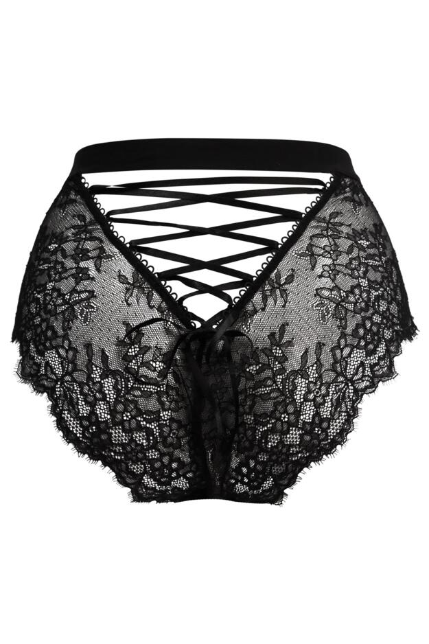 Dark Romance Deep Lace Up Brief