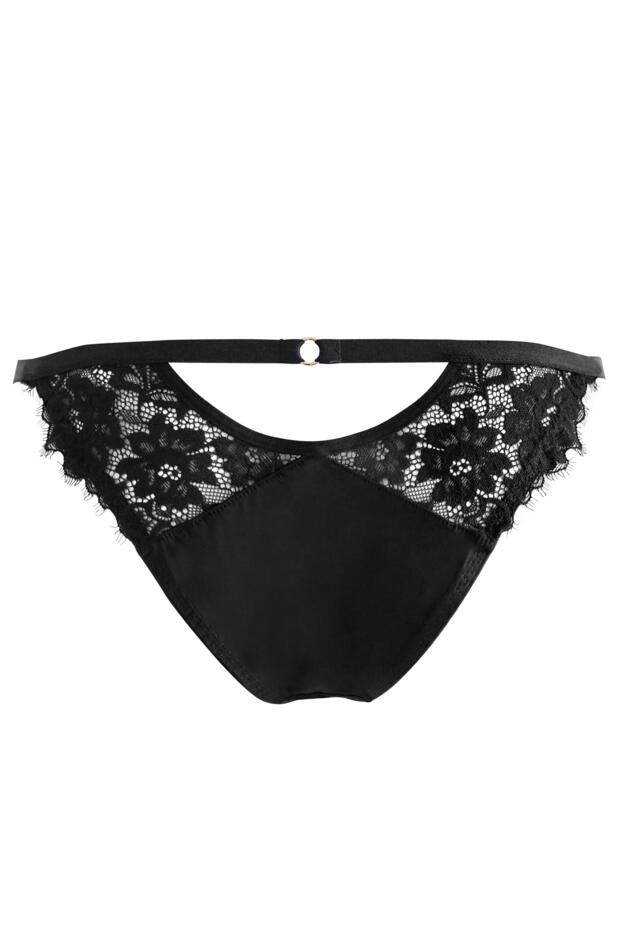 India Eyelash Lace Tanga Brief 