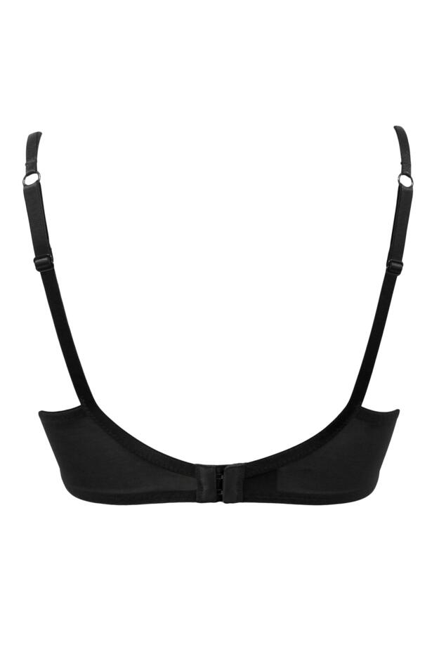Dark Romance Padded Balconette Push up Bra