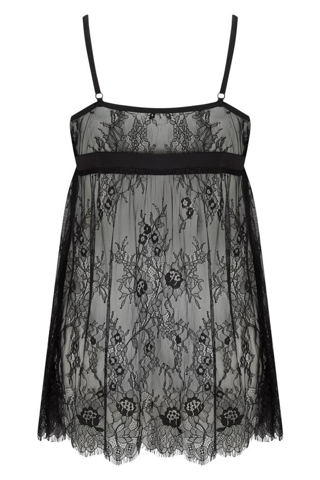 For Your Eyes Only Lace Babydoll 