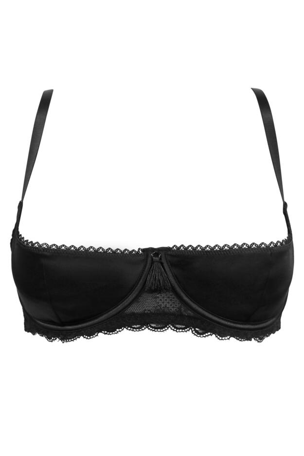 For Your Eyes Only Underwired Quarter Cup Bra 