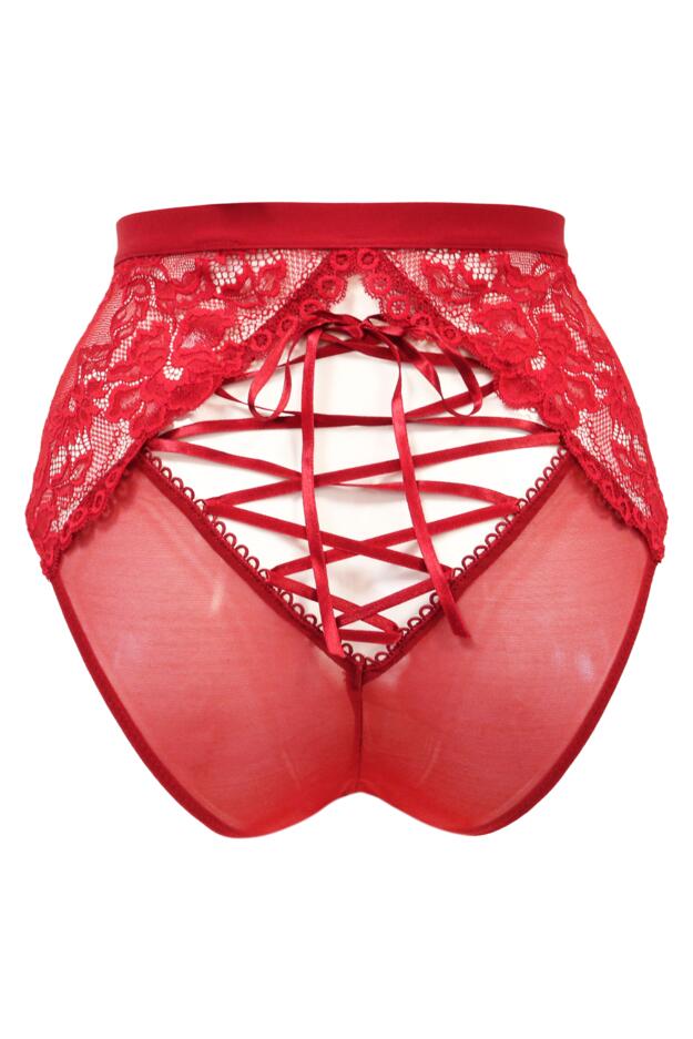 Statement Deep Lace Up Brief 