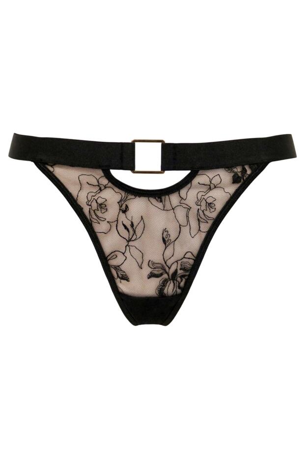 India Embroidery Thong