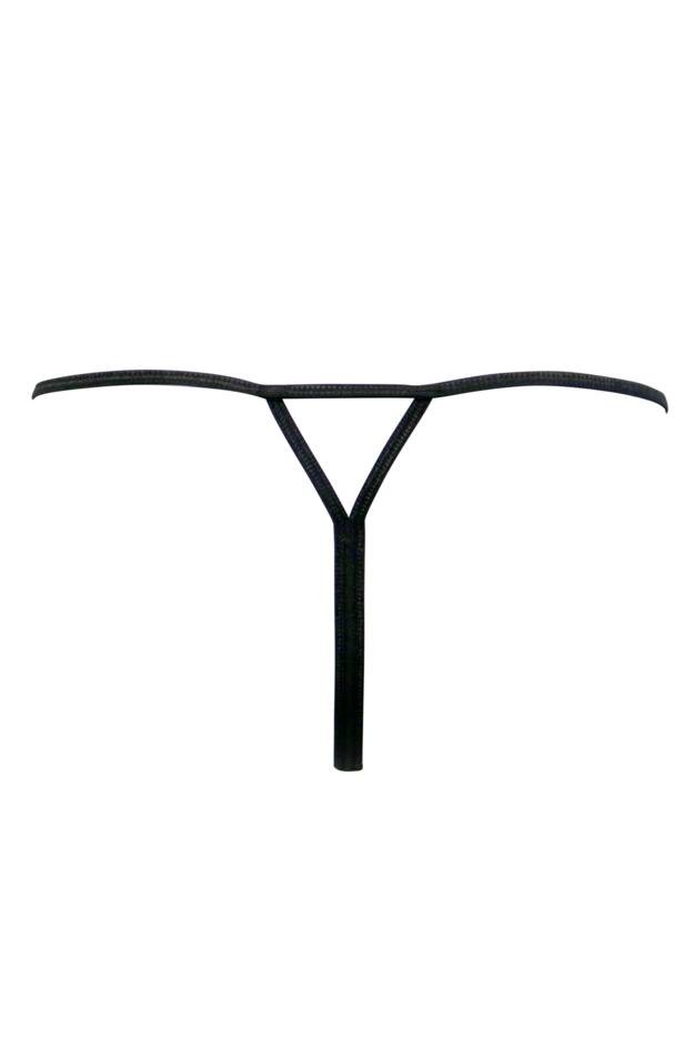 For Your Eyes Only Crotchless Thong