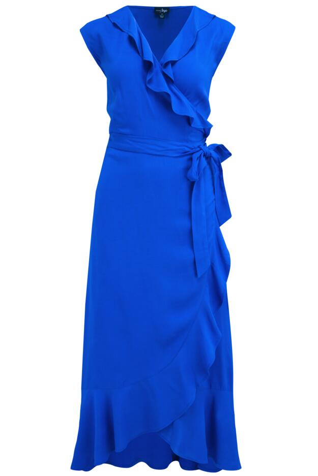 Midaxi Wrap Beach Dress