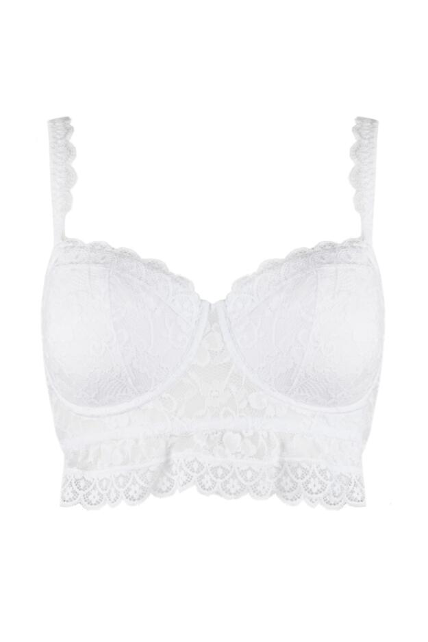 Rebel Lightly Padded Multiway Strapless Longline Bra