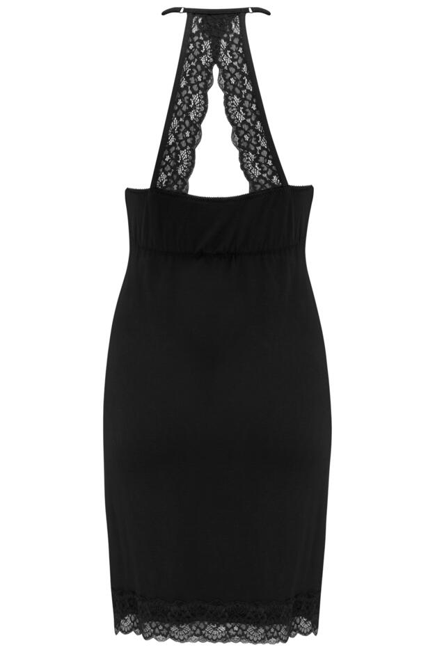 Sofa Loves Lace Sheer Panel Removable Cup Chemise