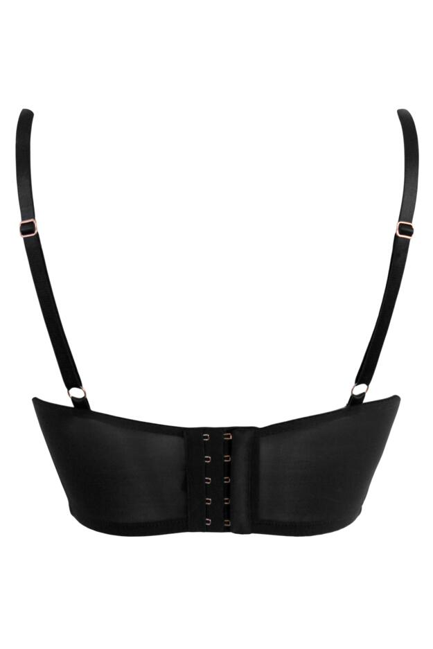 Manhattan Lightly Padded Plunge Longline Bra