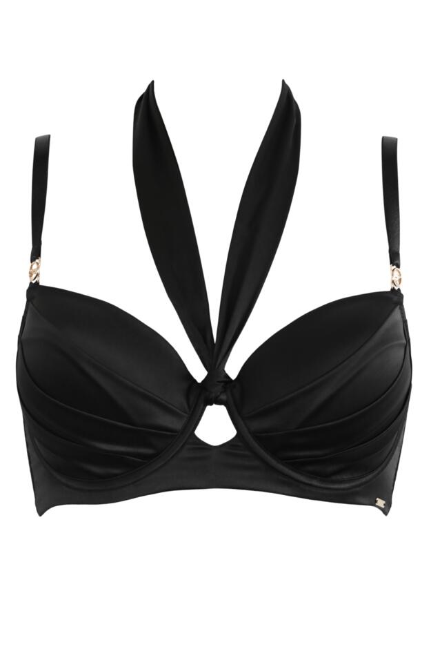 India Satin Lightly Padded Longline Bra