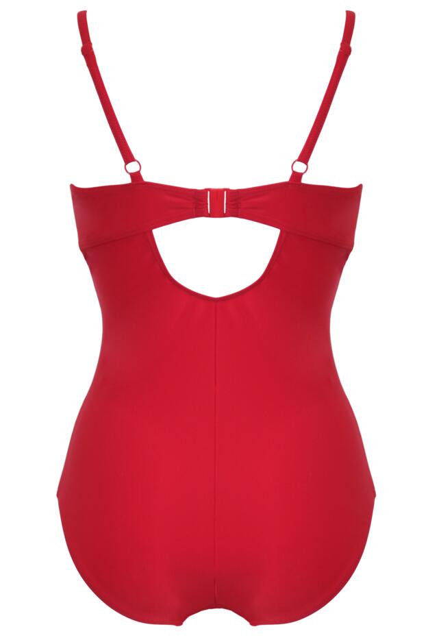 Lightly Padded Underwired Twist Front Tummy Contro