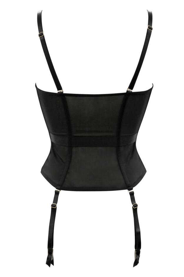 India Bold Embroidery Lightly Padded Basque