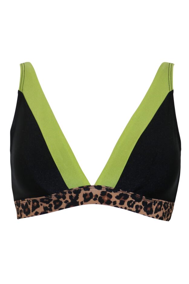  Palm Springs Colour Block Non Wired Triangle Top