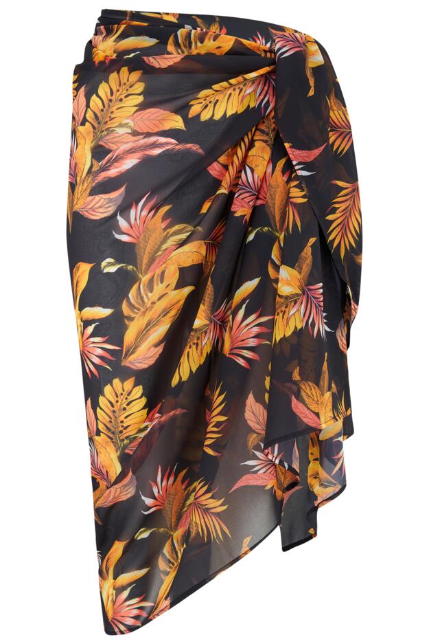 Recycled Luxe Chiffon Sarong Skirt