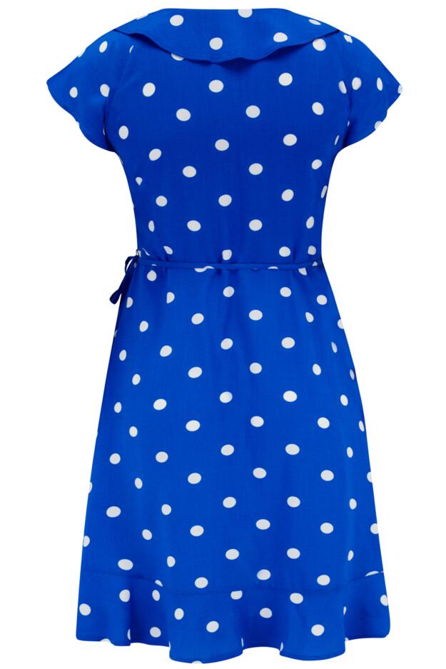 Woven EcoVero™ Frill Wrap Dress