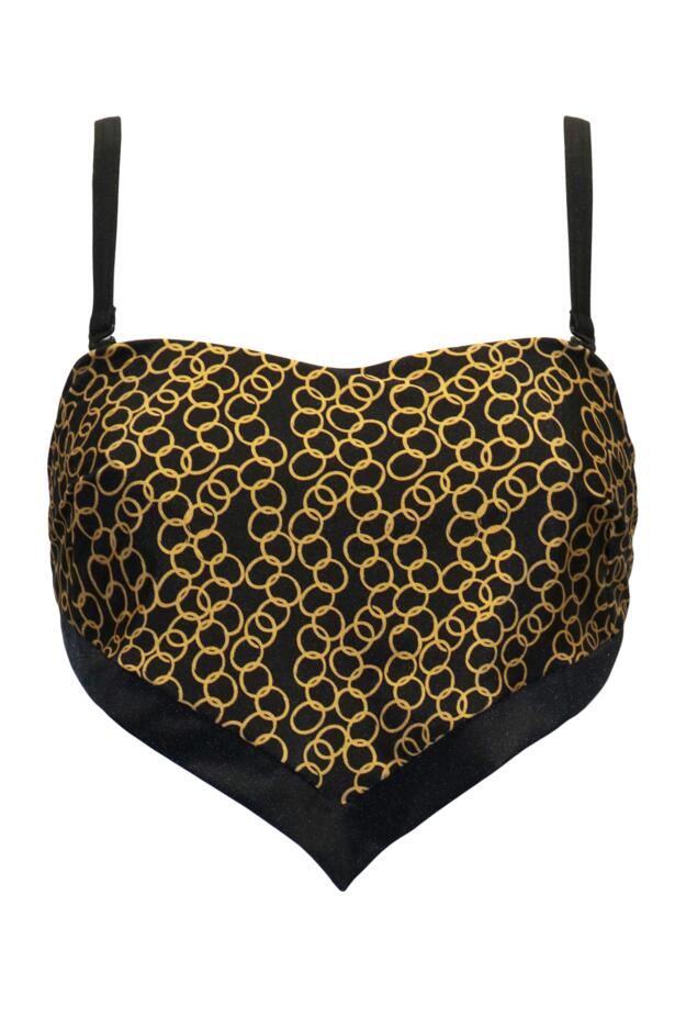 Casablanca Underwired Removable Straps Scarf Top