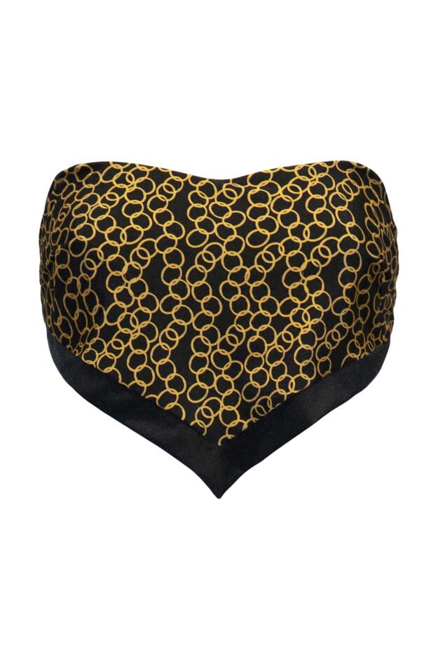 Casablanca Underwired Removable Straps Scarf Top