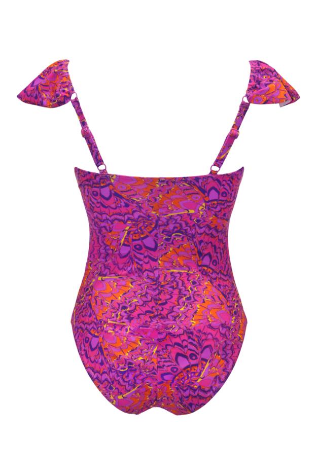 Bermuda Frill Tummy Control Swimsuit