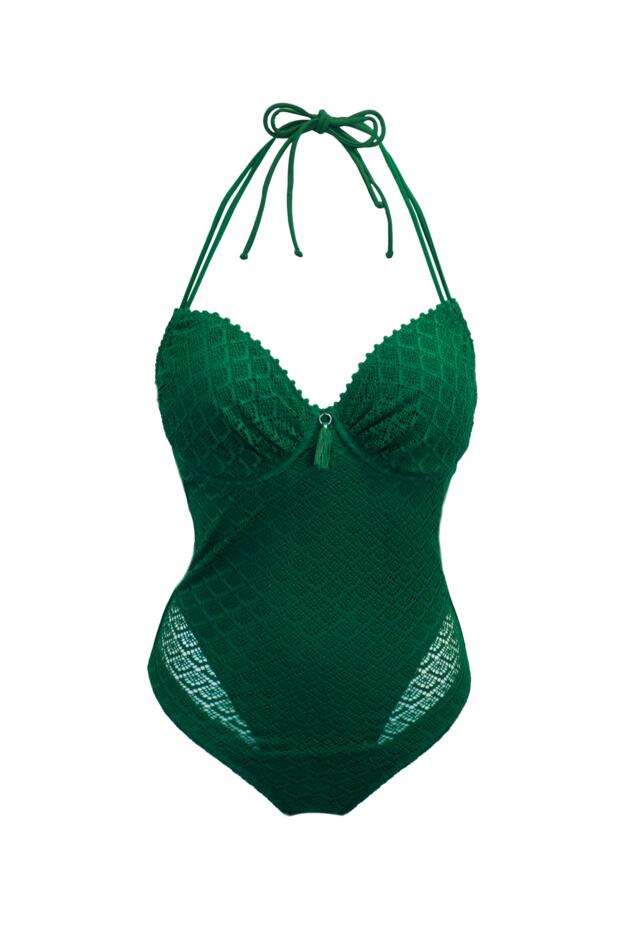 Castaway Adjustable Halter Underwired Swimsuit