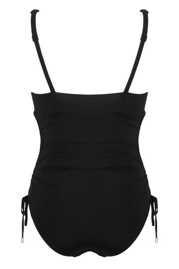 Maternity Ruched Adjustable Side Swimsuit