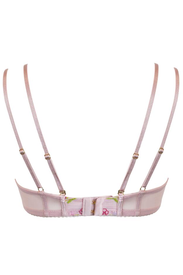 India Embroidery Plunge Bra