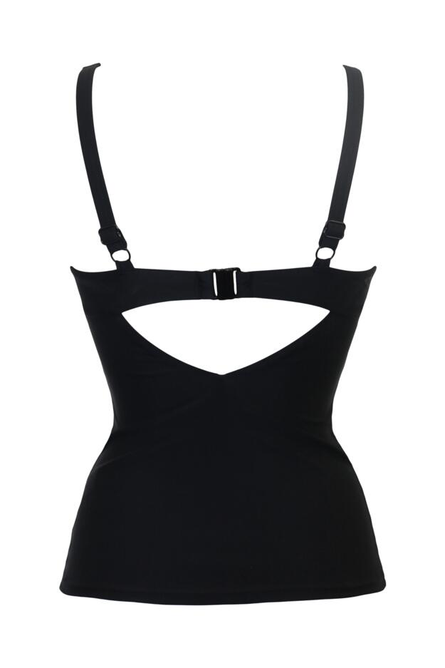 Space Twist Front Non-Wired Tankini
