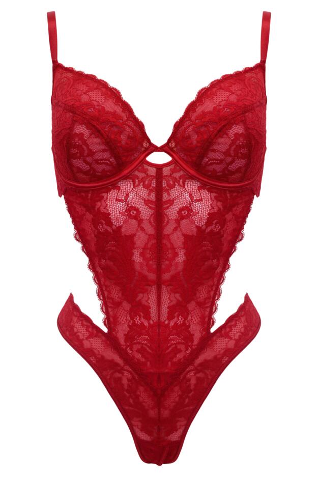 For Your Eyes Only Underwire Crotchless Body