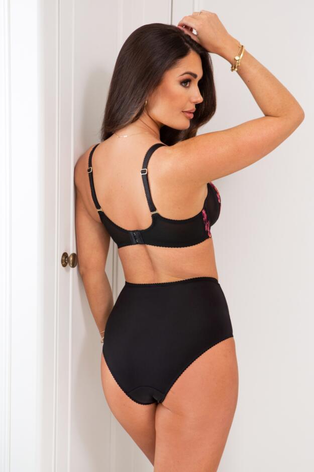 Soiree Embroidery High-Waist Deep Brief