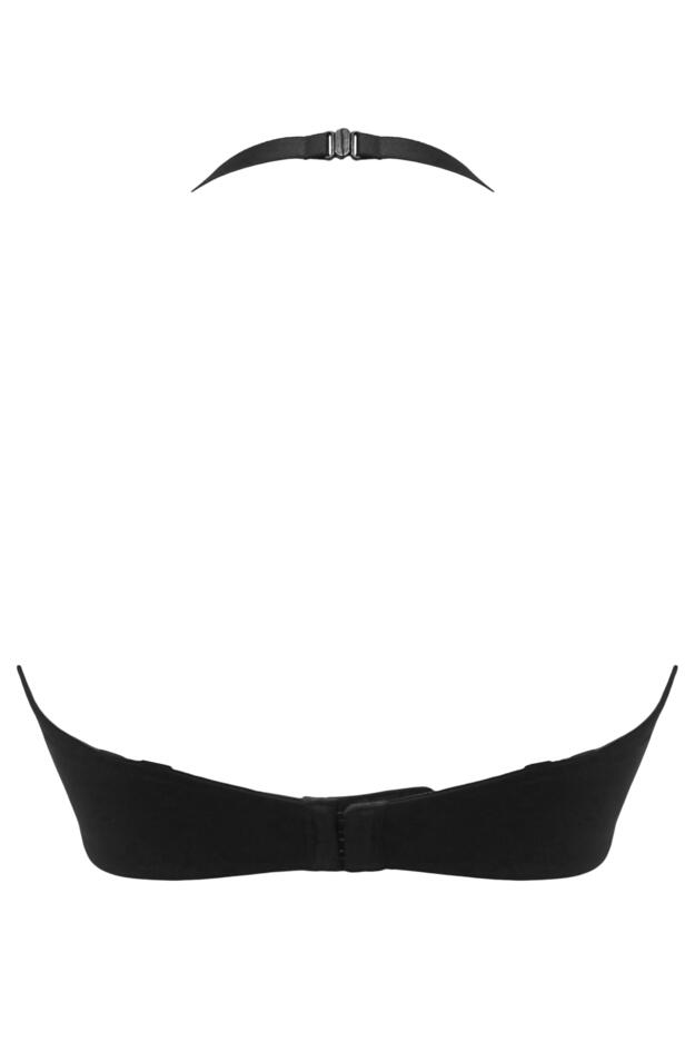 Definitions U Wire Lightly Padded Plunge Low Back Push Up Multiway Bra