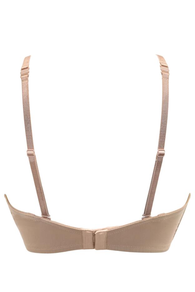 Definitions U Wire Lightly Padded Plunge Low Back Push Up Multiway Bra