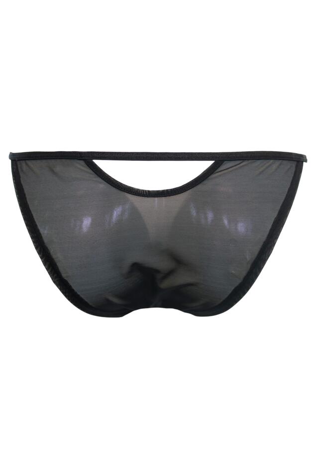India Boudoir Open Back Brazilian Brief