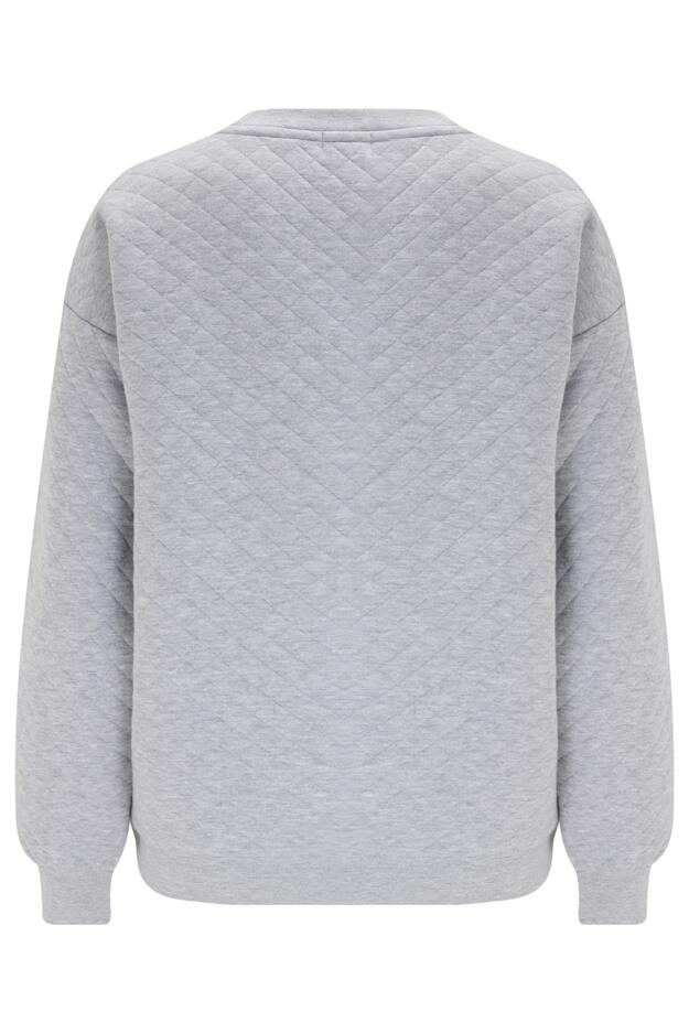 Quilted Lounge Sweatshirt and Jogger Co-Ord Set 