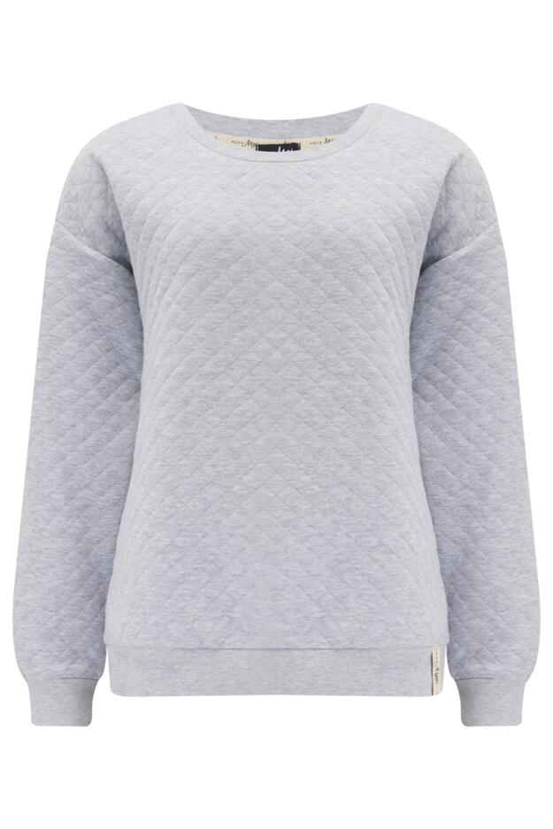 Quilted Lounge Sweatshirt and Jogger Co-Ord Set 
