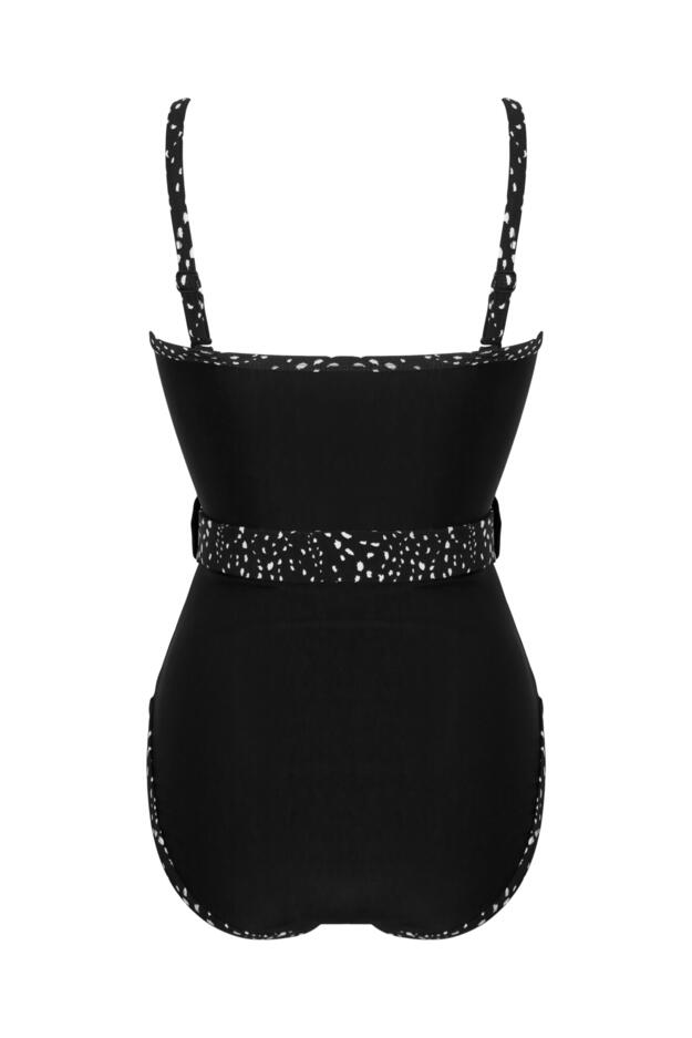 Rhodes Belted Removable Straps Tummy Control Swimsuit