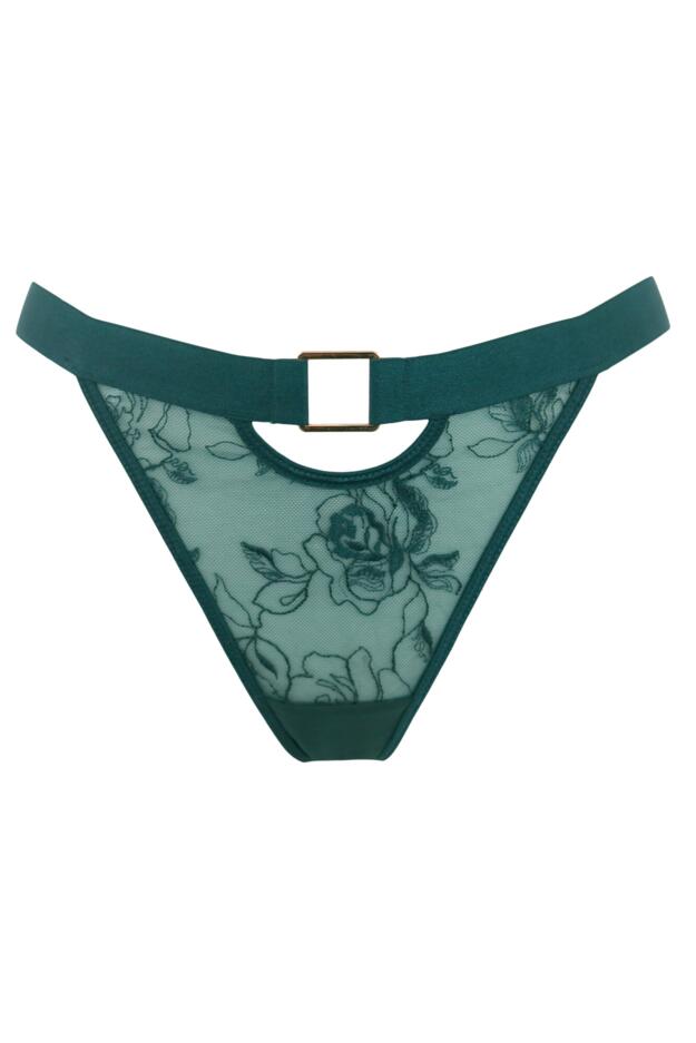 India Embroidery Thong