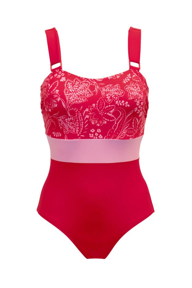 Palm Springs Colour Block Tummy Control Swimsuit