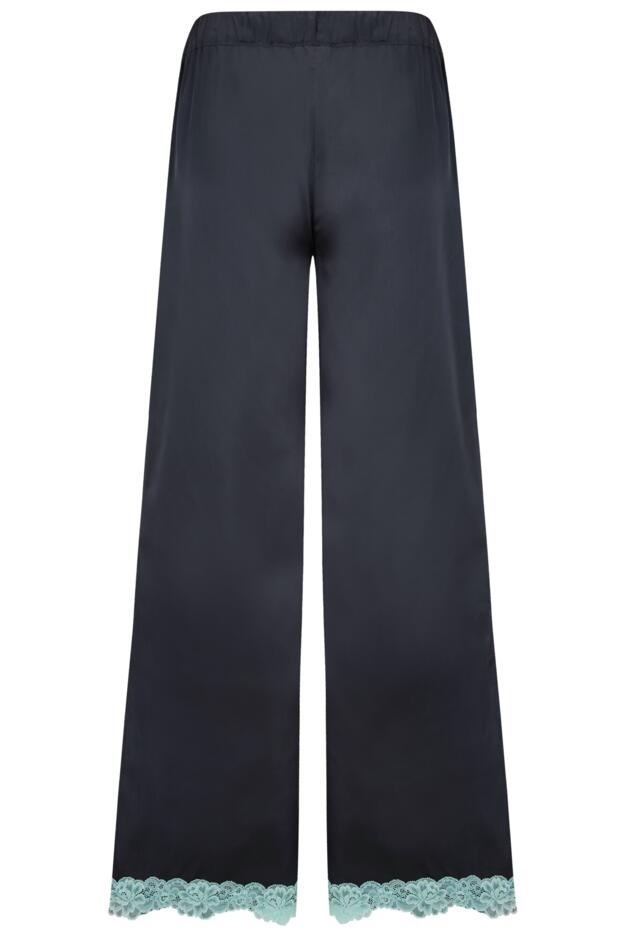 Dusk Satin and Lace Cami and Trouser Pyjama Set