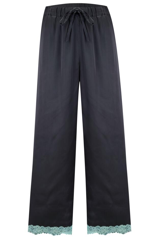 Dusk Satin and Lace Cami and Trouser Pyjama Set