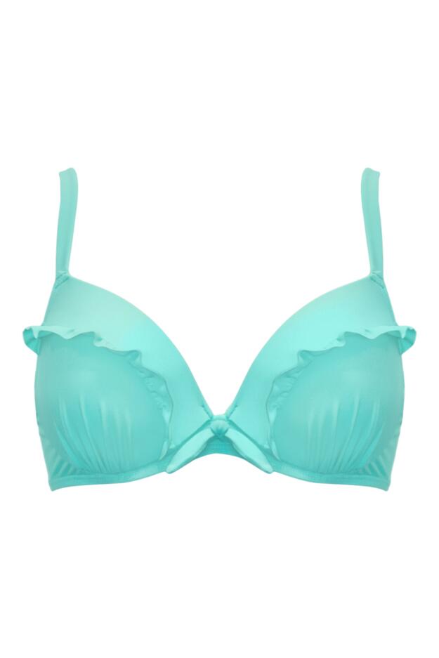 Bermuda Underwired Padded Frill Top