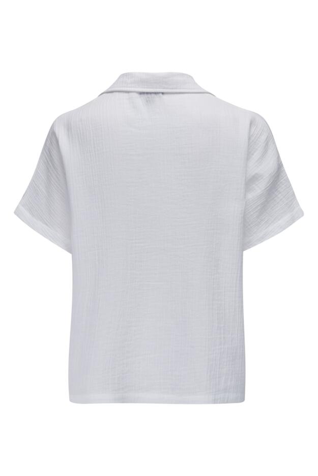 Woven Double Cloth Revere Collar Shirt and Short Set
