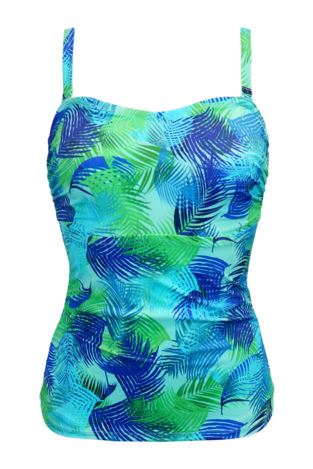 Aruba Underwired Strapless Bandeau Tankini